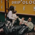 Mobile IV therapy service at outdoor event