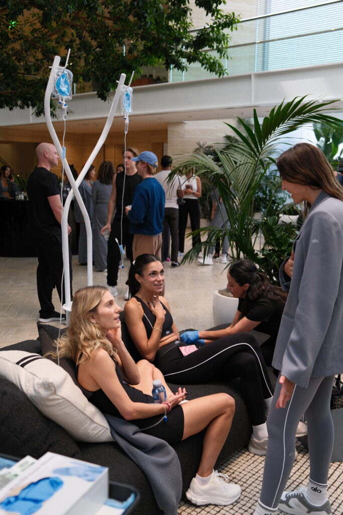 Dripology corporate wellness program in action
