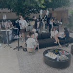 Dripology nurse administering IV drip at workplace