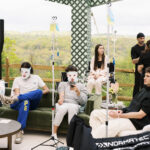 Luxury wedding event with on-site IV hydration